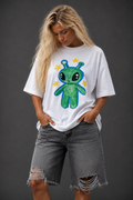 NOX PixelBloom Oversized Tee