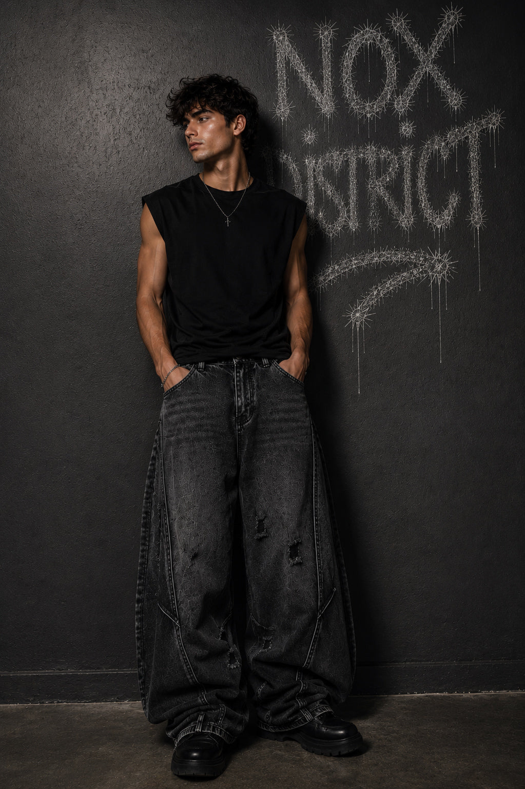 NOX ShadowForge Baggy Jeans