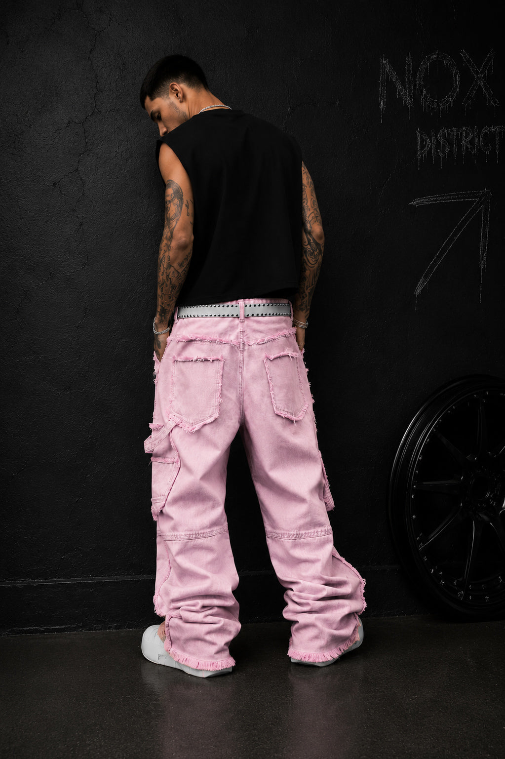 NOX PinkRiot Cargo Jeans