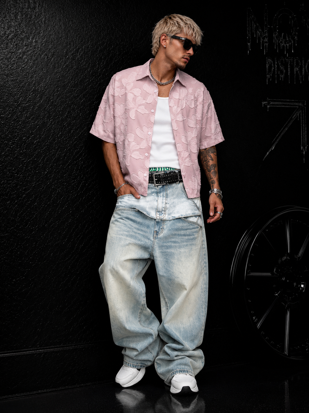 NOX SakuraDrift Oversized Shirt