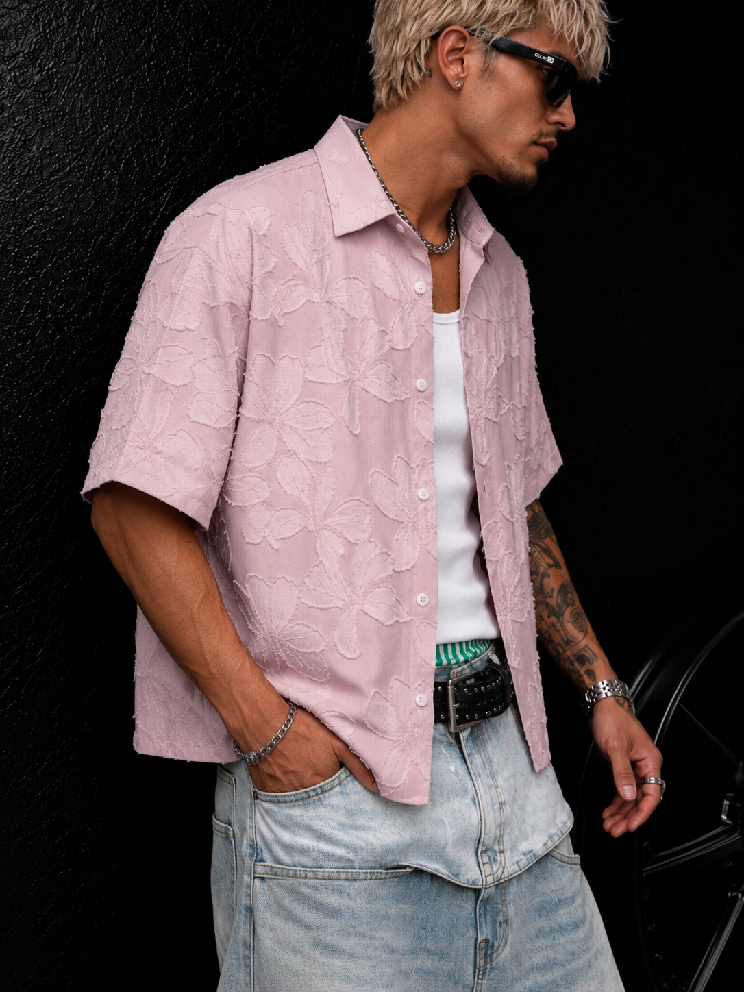 NOX SakuraDrift Oversized Shirt