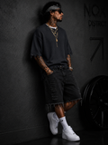 NOX Frayed Edge Oversized Knit Tee