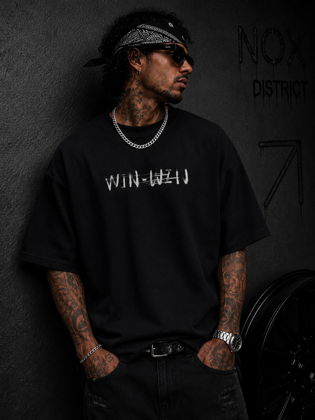 NOX Last Words Oversized Tee