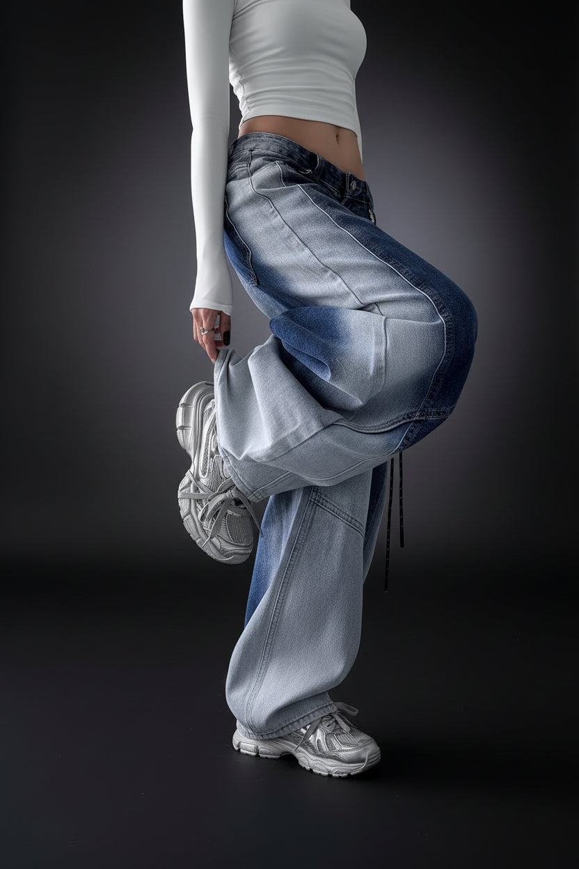 NOX UrbanFade Wide Leg Jeans