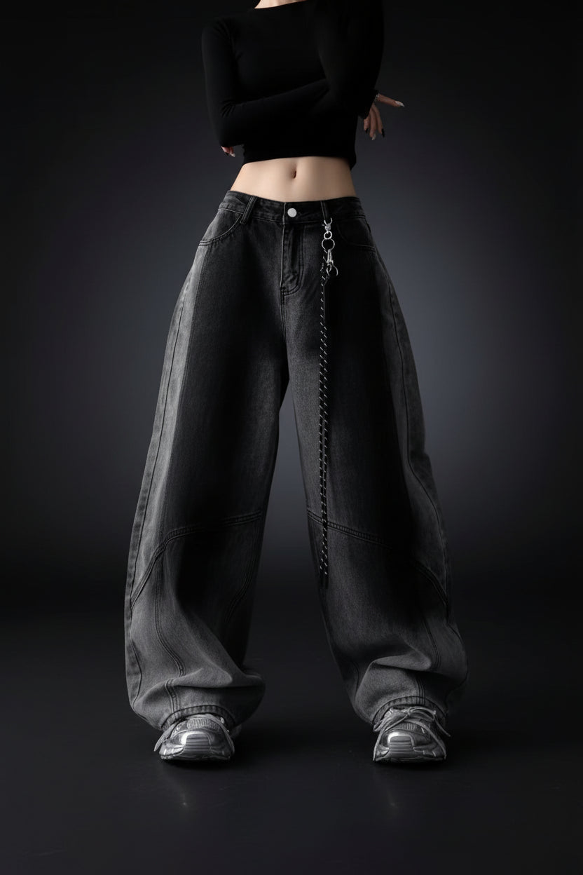 NOX NightFade Wide Leg Jeans