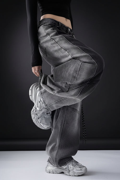 NOX NightFade Wide Leg Jeans