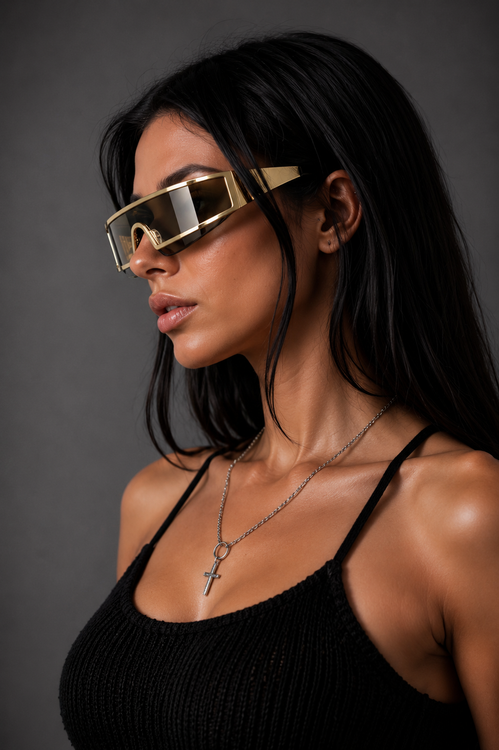 NOX PhantomShield Visor Sunglasses - Black