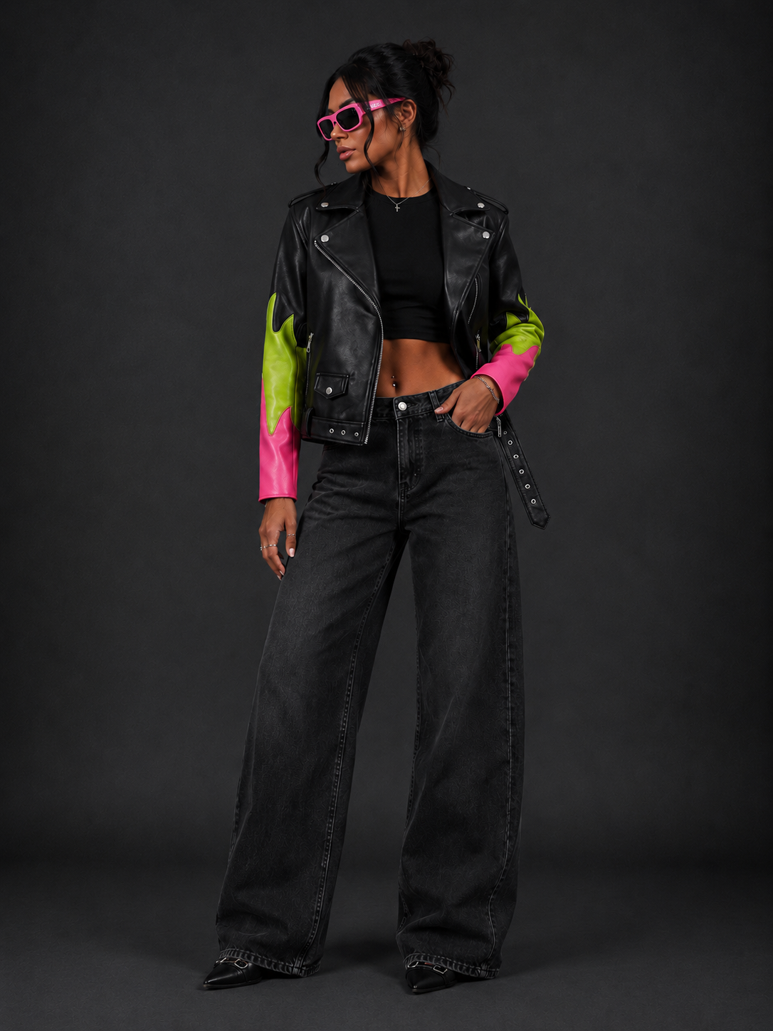 NOX NeonRebel Moto Jacket