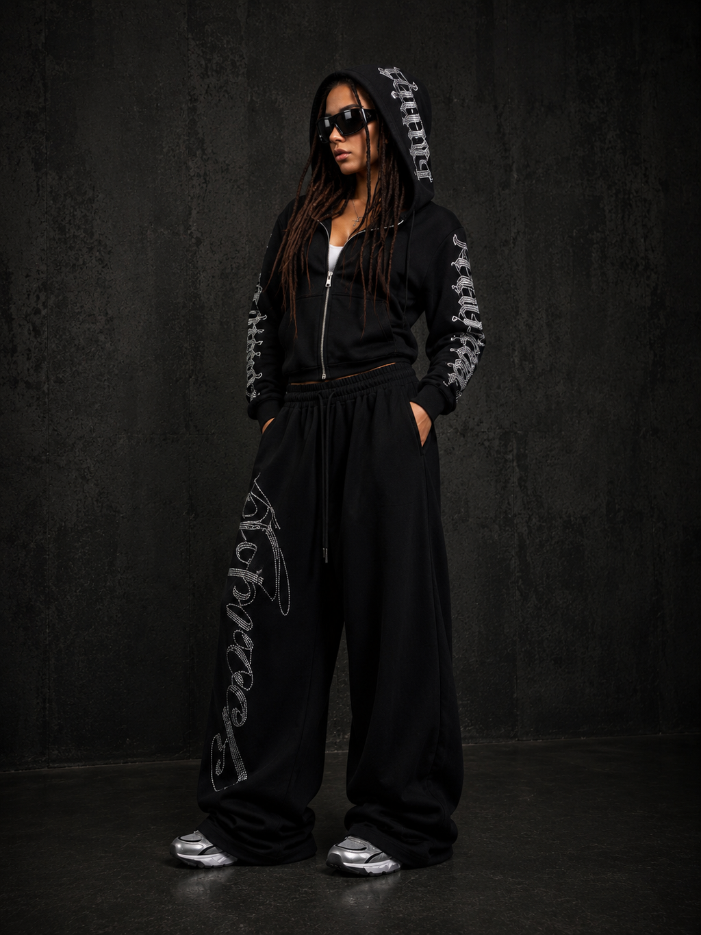 NOX CrystalShade Zip Hoodie