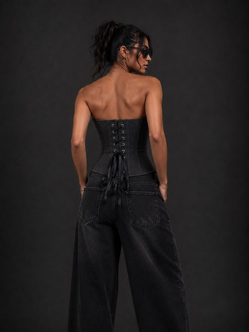 NOX ObsidianMuse Corset Top