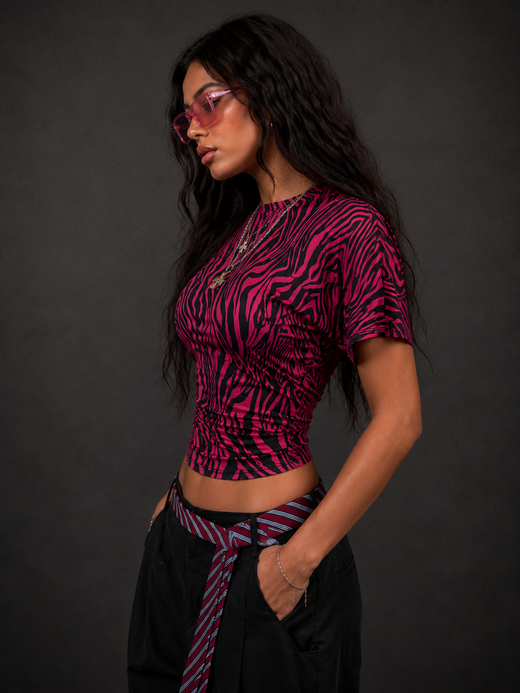 NOX NeonVortex Mesh Tee